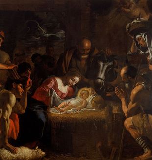 The Adoration of the Shepherds by Mattia Preti