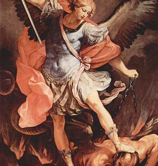 St. Michael the Archangel by Guido Reni via Wikimedia Commons